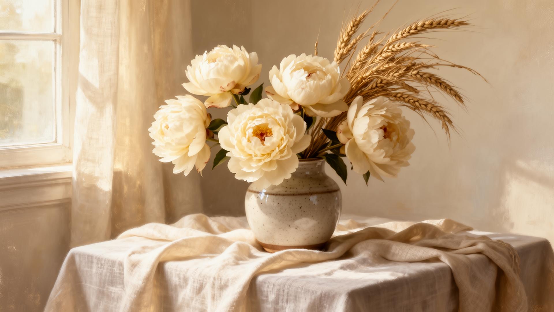 Keepsake memory book on a table